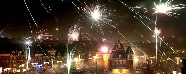 Новый год в Амстердаме