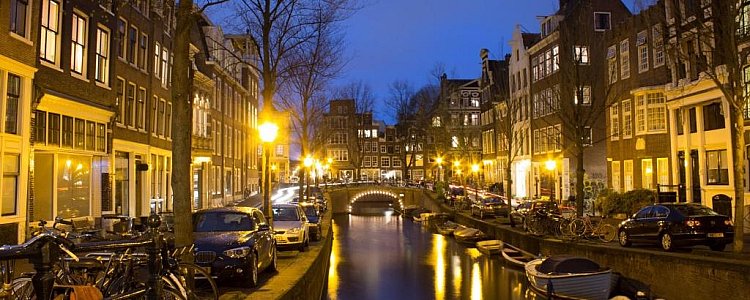 Ночной Амстердам Ночной Амстердам