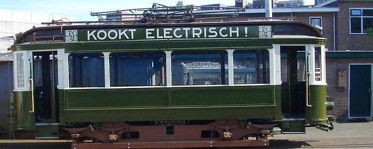 Музей трамвая в Амстердаме