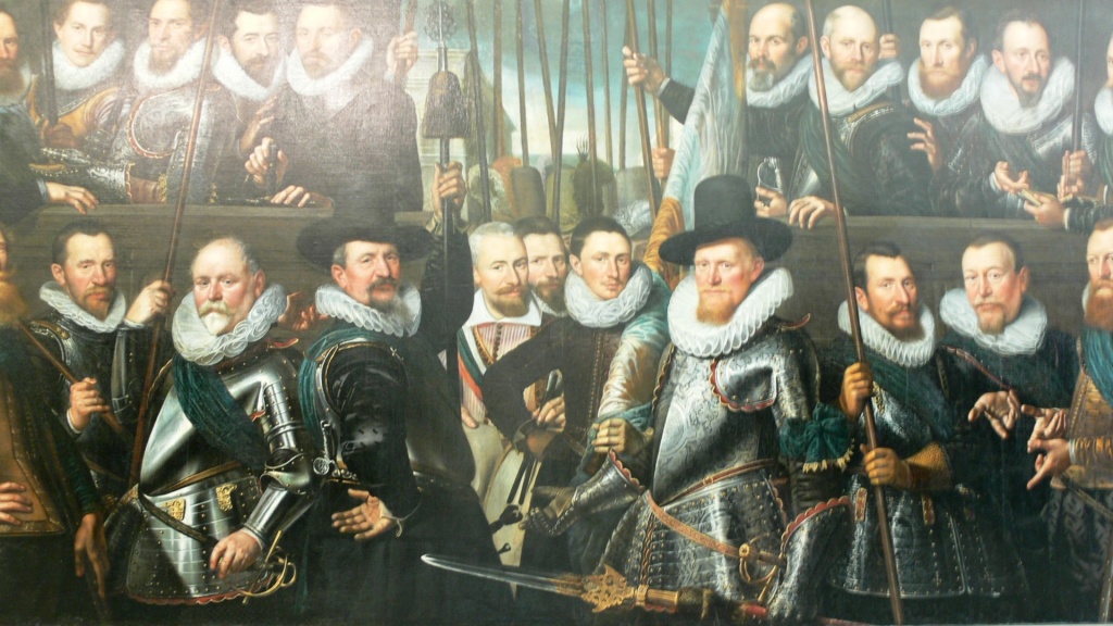 Корпорация амстердамских стрелков картина